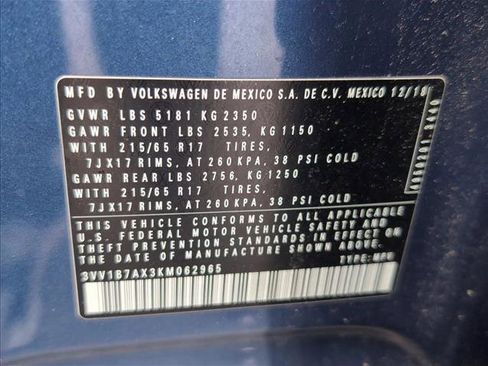 Used 2019 Volkswagen Tiguan S w/ Driver Assistance Package FWD image 25