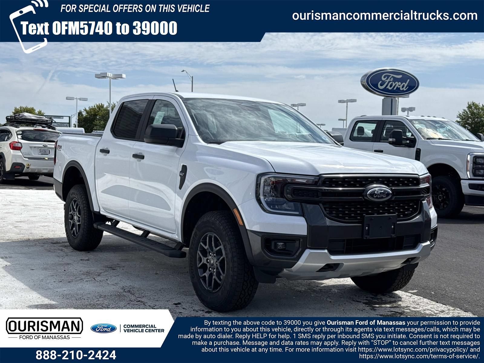 New 2026 Ford Ranger XLT w/ FX4 Off-Road Package AWD/4WD image 1
