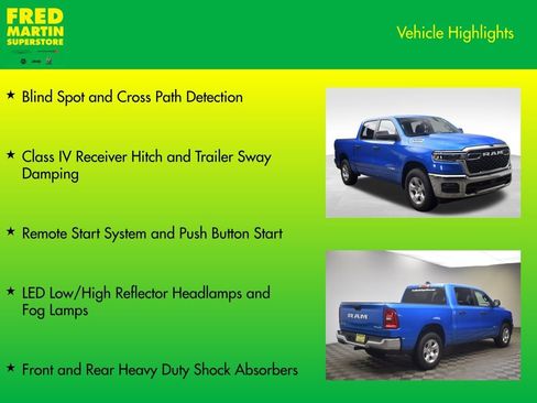 New 2026 RAM 1500 4x4 Crew Cab image 14