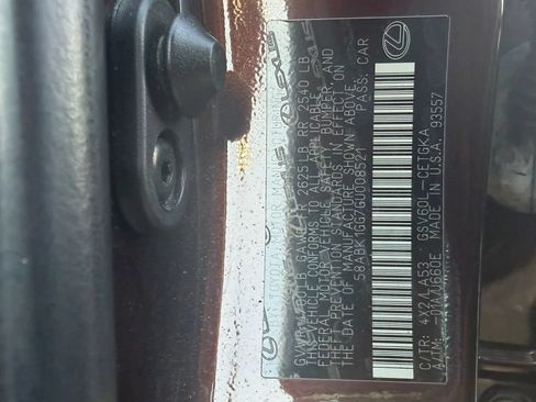 Used 2016 Lexus ES 350 w/ Premium Package w/Wood Trim FWD image 33