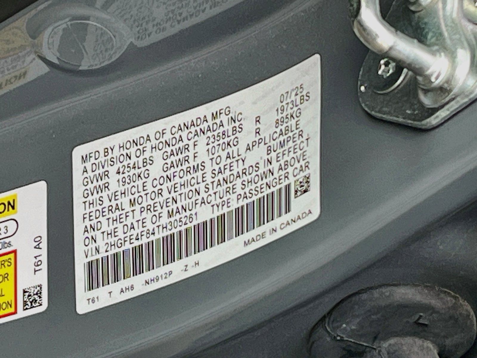 Used 2026 Honda Civic FWD Hybrid Sedan image 32
