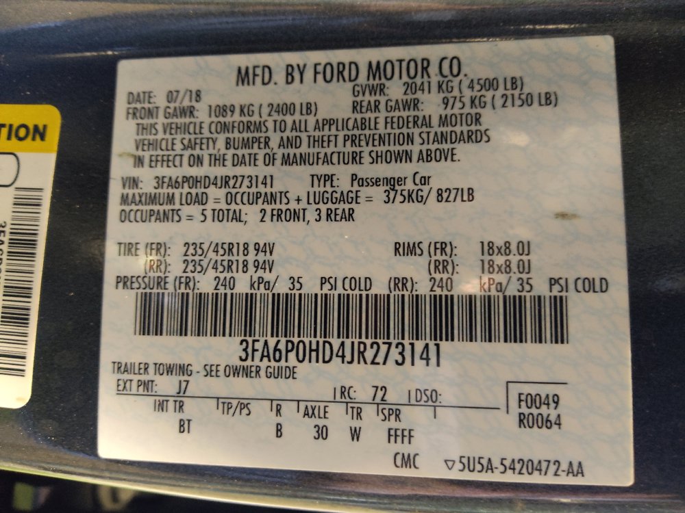 Used 2018 Ford Fusion SE w/ Fusion SE Technology Package FWD image 33