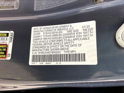 Certified 2026 Honda Odyssey EX-L image 33