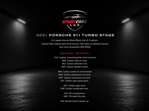 Used 2001 Porsche 911 Turbo AWD/4WD image 4