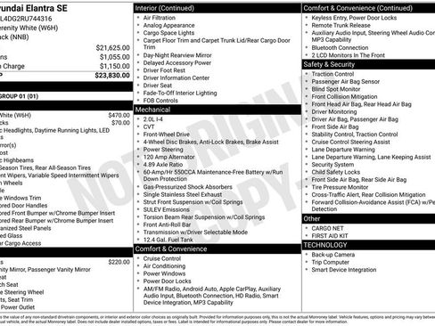 Used 2024 Hyundai Elantra SE FWD image 5
