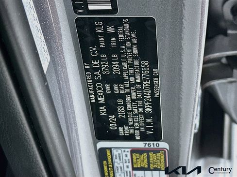 Certified 2024 Kia Forte LXS image 29