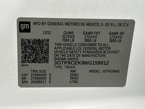 Used 2022 GMC Sierra 1500 Elevation AWD/4WD image 30