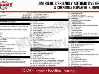 Used 2024 Chrysler Pacifica Touring-L FWD video 1