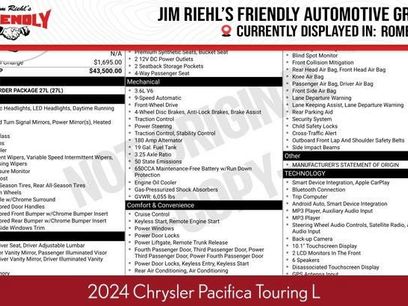 Used 2024 Chrysler Pacifica Touring-L