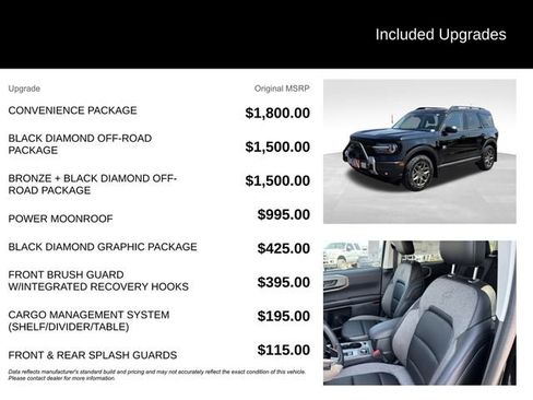 New 2026 Ford Bronco Sport Big Bend w/ Convenience Package AWD/4WD image 5