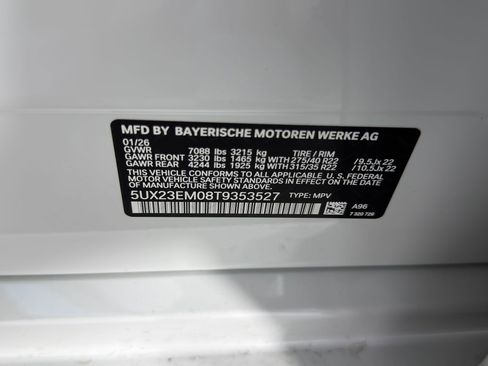 New 2026 BMW X7 xDrive40i w/ M Sport Package image 19