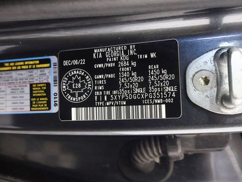 Used 2023 Kia Telluride SX X-Line AWD/4WD image 60