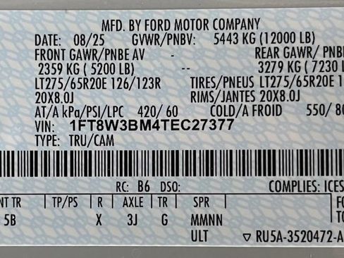 Used 2026 Ford F350 Lariat w/ Black Appearance Package AWD/4WD image 63
