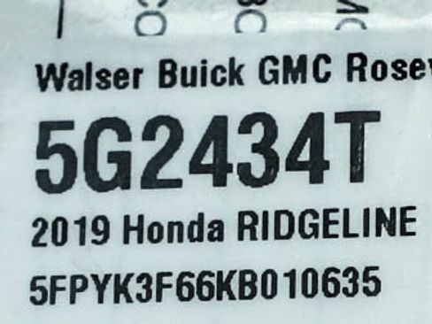 Used 2019 Honda Ridgeline RTL-T image 28