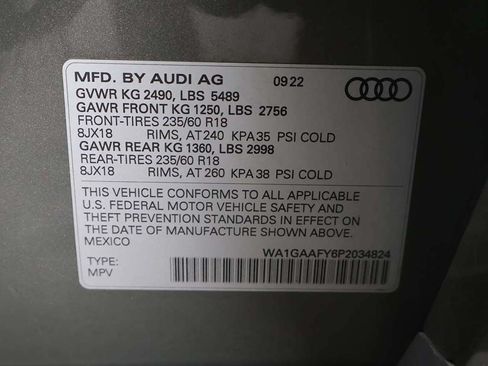 Used 2023 Audi Q5 2.0T Premium w/ Convenience Package AWD/4WD image 55