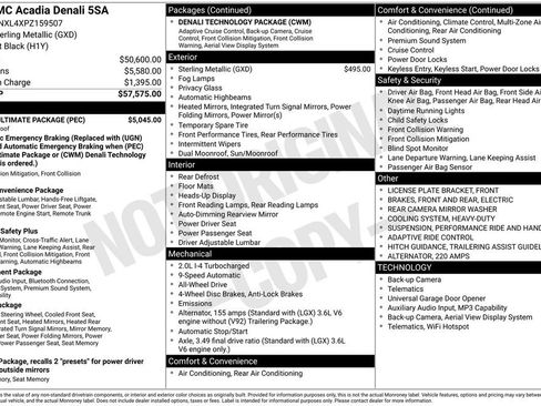 Used 2023 GMC Acadia Denali w/ Denali Ultimate Package image 6