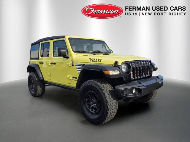 Certified 2022 Jeep Wrangler Unlimited Sport AWD/4WD image 1