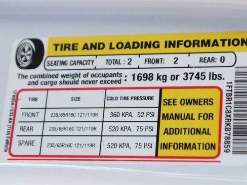 Used 2024 Ford Transit 250 148 Medium Roof w/ Load Area Protection Package RWD image 44