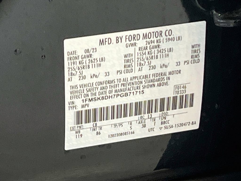 Used 2023 Ford Explorer XLT w/ Class IV Trailer Tow Package AWD/4WD image 32