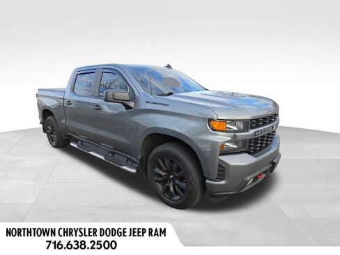 Used 2021 Chevrolet Silverado 1500 Custom w/ LPO, Dark Essentials Package image 1
