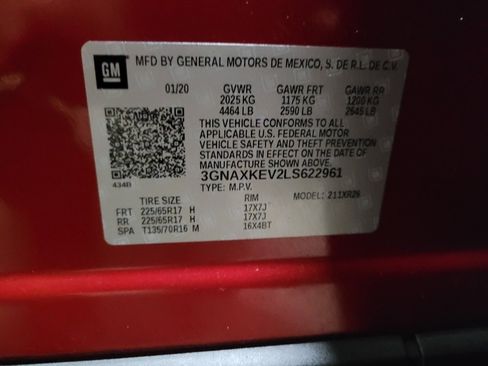 Used 2020 Chevrolet Equinox LT FWD image 33
