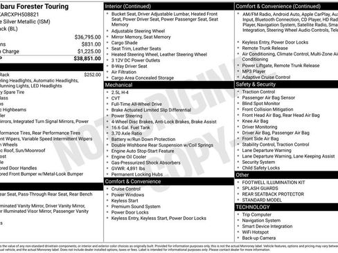 Certified 2023 Subaru Forester Touring image 36
