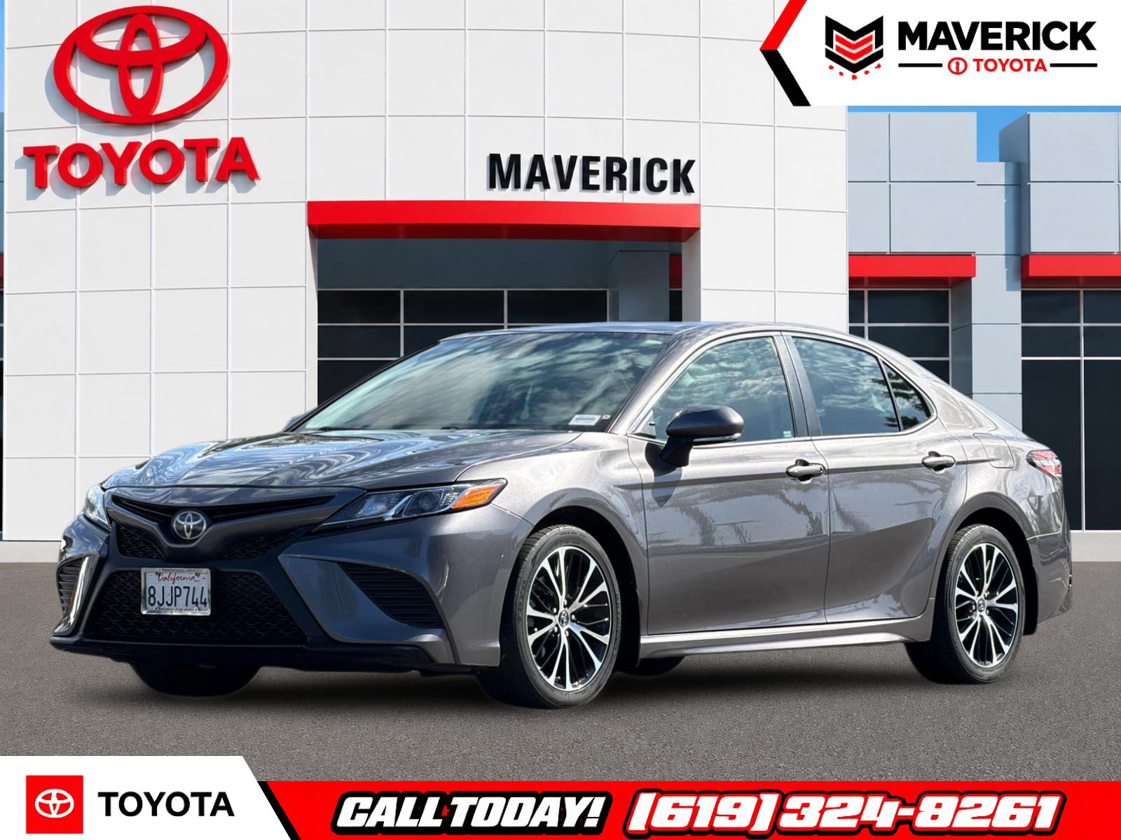 Used 2019 Toyota Camry SE w/ Convenience Package FWD image 1