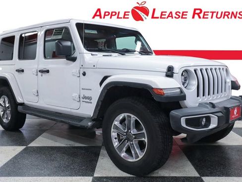 Used 2021 Jeep Wrangler Unlimited Sahara image 1