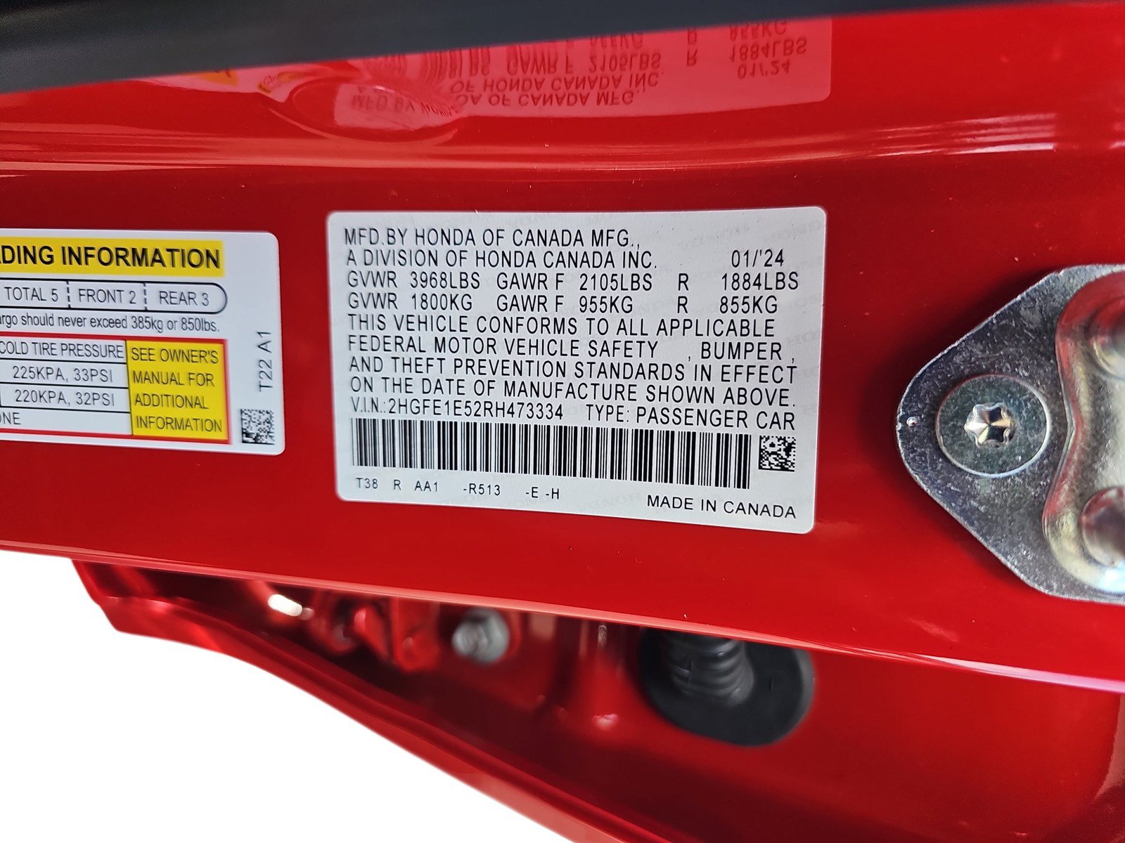Used 2024 Honda Civic Si image 30