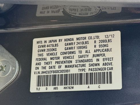 Used 2013 Acura TSX Sedan FWD image 12