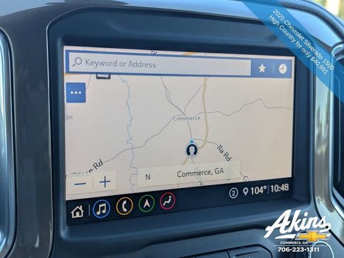 Used 2020 Chevrolet Silverado 1500 High Country w/ Technology Package AWD/4WD image 23