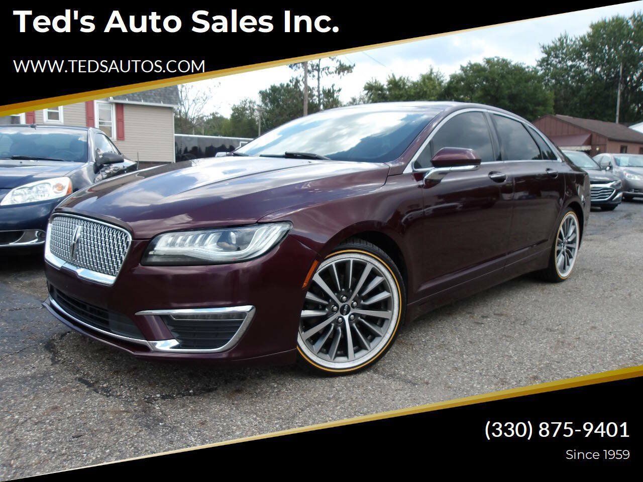 Used 2017 Lincoln MKZ Select w/ Select Plus Package FWD image 1