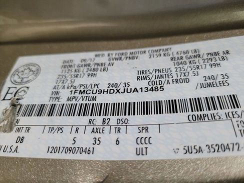 Used 2018 Ford Escape SEL image 46