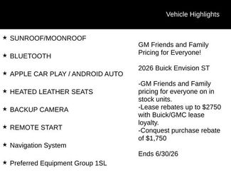 New 2026 Buick Envision Sport Touring AWD/4WD video 2