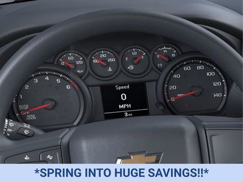 New 2026 Chevrolet Silverado 1500 Custom w/ Turbomax Blackout Package AWD/4WD image 18