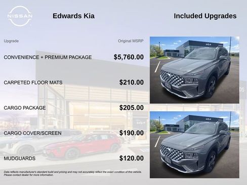 Used 2022 Hyundai Santa Fe SEL w/ Convenience + Premium Package AWD/4WD image 7