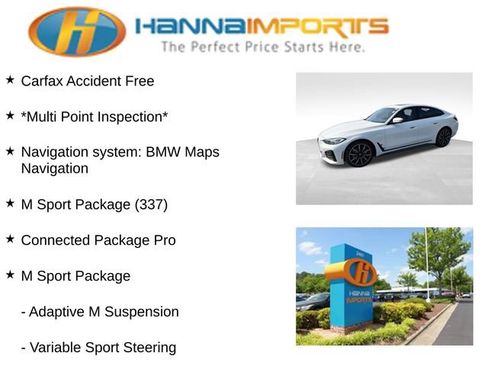 Used 2023 BMW i4 eDrive40 w/ M Sport Package RWD image 8