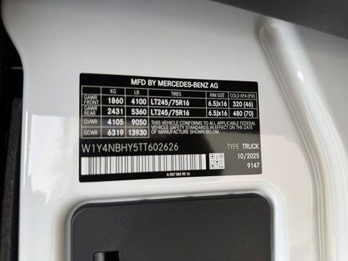New 2026 Mercedes-Benz Sprinter 144 Cargo image 28