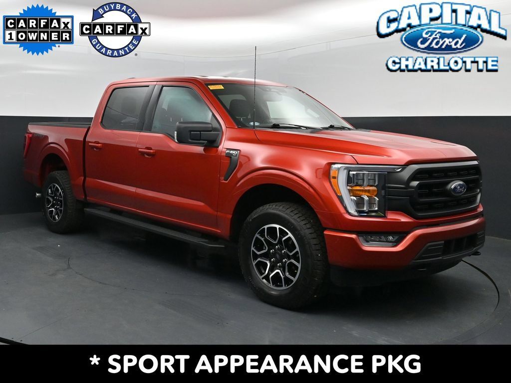 Used 2023 Ford F150 XLT w/ Equipment Group 302A High AWD/4WD image 3