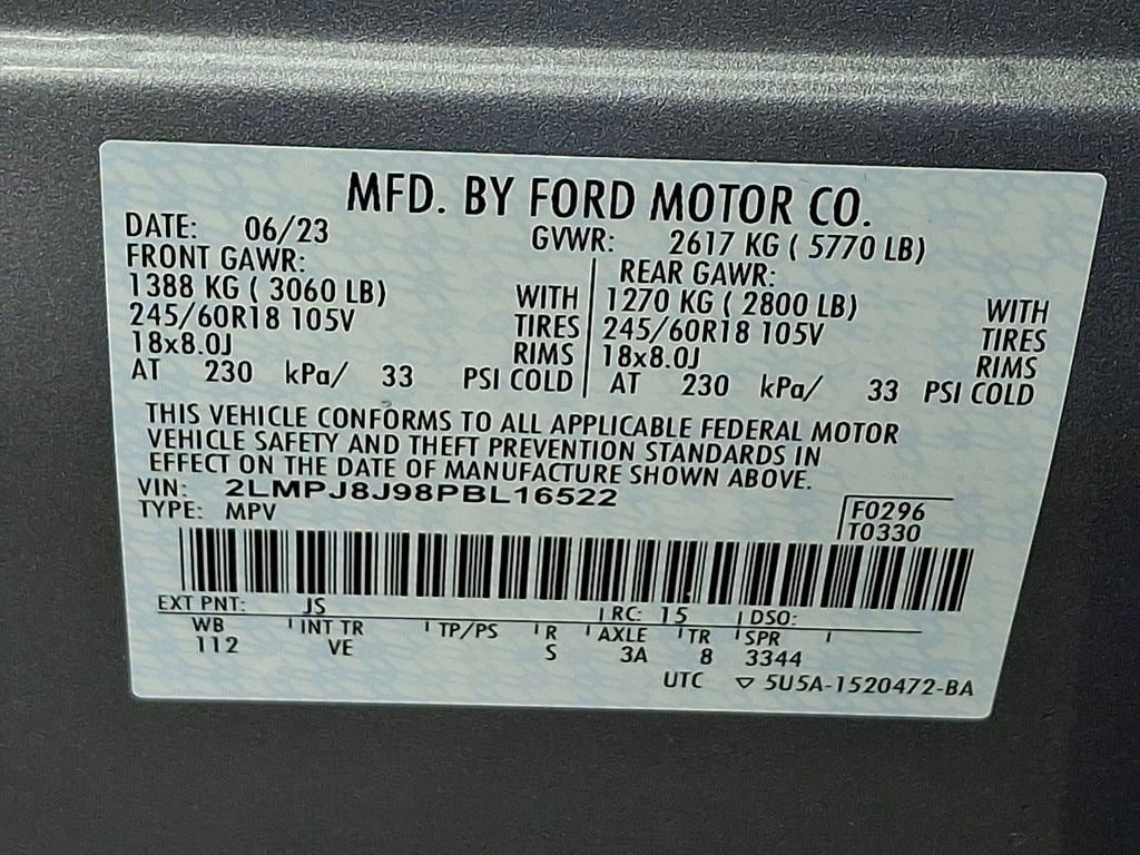 Certified 2023 Lincoln Nautilus AWD w/ Premium Package image 26