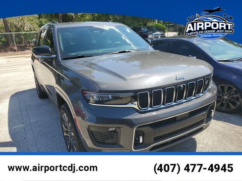 Used 2021 Jeep Grand Cherokee L Overland w/ Advanced Protech Group III AWD/4WD image 1