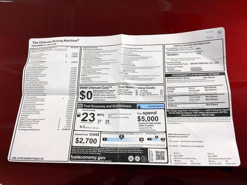 Used 2026 BMW X7 xDrive40i w/ Premium Package AWD/4WD image 22