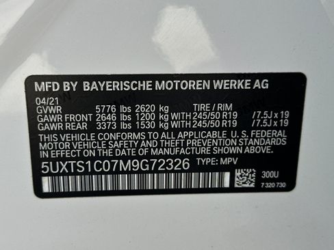 Used 2021 BMW X3 xDrive30e w/ Convenience Package (ZC2) AWD/4WD image 28