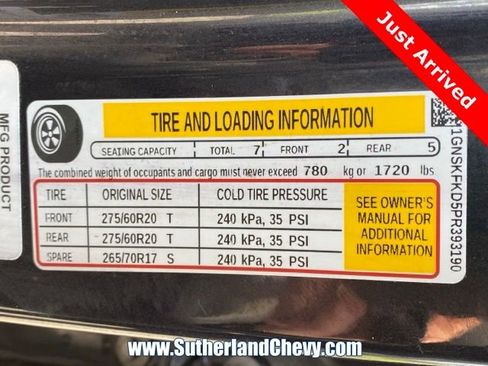 Used 2023 Chevrolet Suburban Premier AWD/4WD image 54