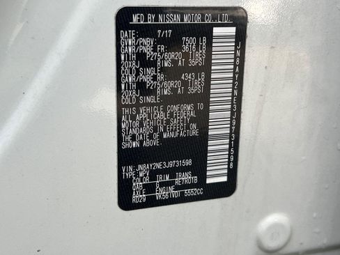 Used 2018 Nissan Armada Platinum w/ Captain Seat Package image 28