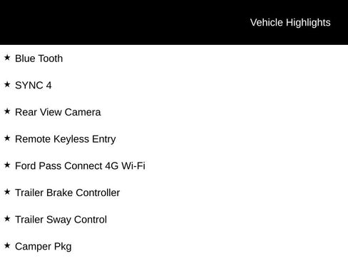 Used 2024 Ford F350 XL w/ Camper Package image 4