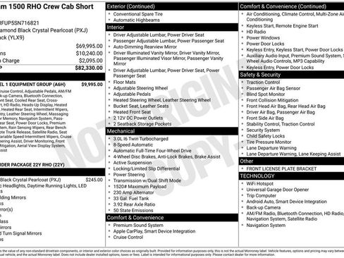 Used 2025 RAM 1500 RHO w/ RHO Level 1 Equipment Group image 7