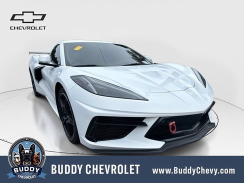 Used 2021 Chevrolet Corvette Stingray Premium Cpe w/ Z51 Performance Package RWD image 1