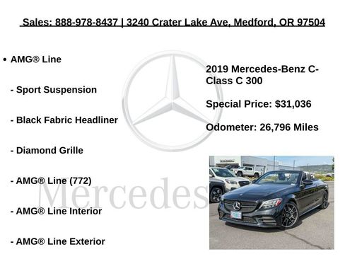Used 2019 Mercedes-Benz C 300 Cabriolet image 6