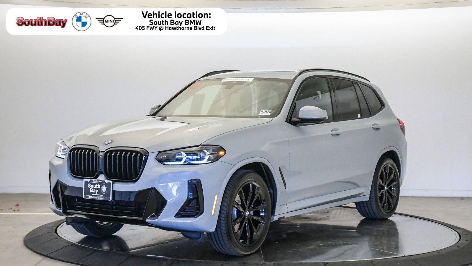 Certified 2024 BMW X3 sDrive30i w/ Premium Package RWD image 1